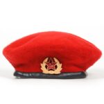 Béret militaire russe vert kaki Béret en laine Béret femme Béret homme Béret militaire Béret par couleur Béret par matière Béret par style Béret vert