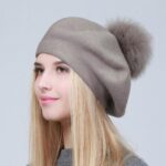 Béret Pompon Femme