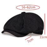 Béret casquette Gavroche Marron Béret en polyester Béret homme Béret marron Béret par couleur Béret par matière Casquette béret