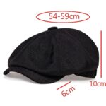 Béret casquette Gavroche Marron Béret en polyester Béret homme Béret marron Béret par couleur Béret par matière Casquette béret