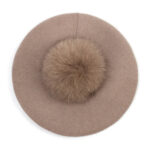 Béret Pompon Femme Camel Béret femme Béret par couleur Béret rouge