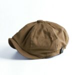 Béret irlandais Newboy marron Béret en coton Béret en synthetique Béret femme Béret homme Béret irlandais Béret marron Casquette béret