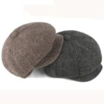 3. Béret chaud d&rsquo;hiver Béret blanc Béret en coton Béret gris Béret homme Béret noir Casquette béret