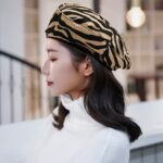 Béret motif zèbre