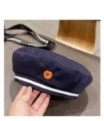 Béret style marin noir