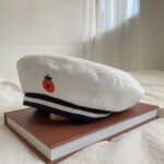 Béret style marin noir Béret femme Béret homme Béret marin Béret noir