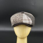 Béret Journaliste Vintage Marron Béret en laine Béret en synthetique Béret femme Béret homme Béret irlandais Béret marron Casquette béret