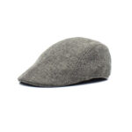 Béret casquette plat et souple gris Béret en coton Béret femme Béret gris Béret homme Casquette béret