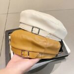 Béret casquette en cuir synthétique pour femme Béret en synthetique Béret femme Casquette béret