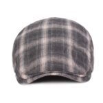Béret irlandais grands carreaux Béret en coton Béret femme Béret homme Béret irlandais