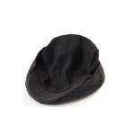 Béret casquette en tweed noir Béret en laine Béret femme Béret homme Béret irlandais Béret noir Casquette béret