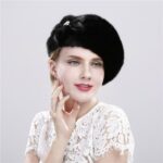 Béret en fourrure Béret femme