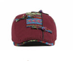 Béret casquette à noeud en coton brodé noir Béret en coton Béret homme Béret noir Casquette béret