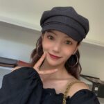 Béret casquette en coton uni Béret en coton Béret femme