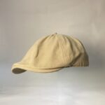 Béret style britannique noir en coton et lin Béret en coton Béret en lin Béret homme Béret noir