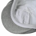 Béret blanc style anglais lettres brodées enfant Béret blanc Béret en coton Béret enfant Casquette béret