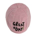 Béret blanc style anglais lettres brodées enfant Béret blanc Béret en coton Béret enfant Casquette béret