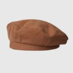 Béret style kangol en coton