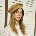 Béret style vintage en paille