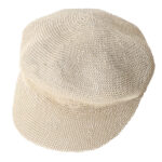 Béret casquette en paille beige Béret en paille Béret femme