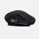 Béret noir inspiré des soldats japonais Béret femme Béret militaire Béret noir