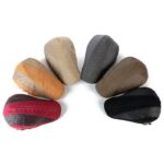 Béret vintage beige avec visière pour homme Béret homme Casquette béret