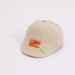 Béret casquette à visière gris en coton pour enfant Béret en coton Béret enfant Casquette béret