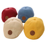 Béret casquette rouge en coton pour petit garçon Béret en coton Béret enfant Béret garçons Casquette béret