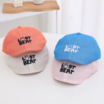 Béret casquette style baseball soleil fille garçon blanc Béret enfant Casquette béret