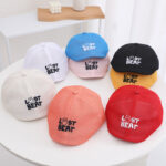 Béret casquette style baseball soleil fille garçon blanc Béret enfant Casquette béret