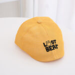 Béret casquette style baseball soleil fille garçon blanc Béret enfant Casquette béret