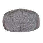 Béret casquette d&rsquo;été gris en lin pour homme Béret gris Béret homme Casquette béret