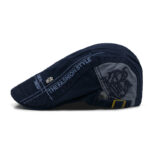 Béret casquette d&rsquo;été peaky blinder homme beige Béret en coton Béret homme Béret Peaky Blinders Casquette béret