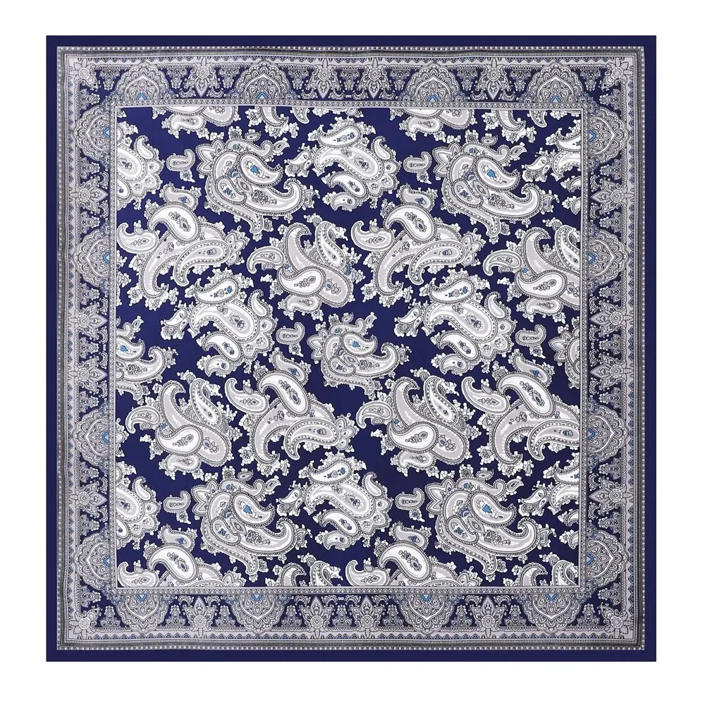 Foulard Bleu Feria Foulard Square Night Sky Bleu Marine Femme