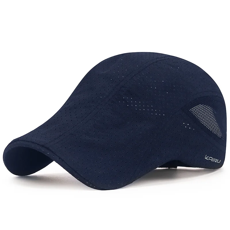 42441-vexa3p.jpg Béret casquette protection solaire bleu maille respirante pour homme