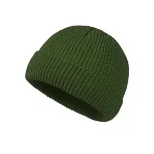 Bonnet vert intense pour homme